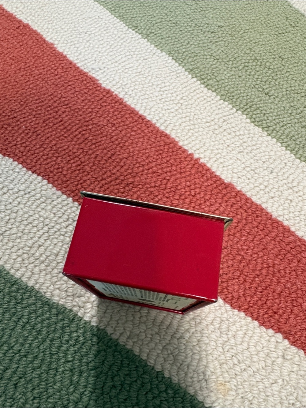 Louis Sherry Small Red Decorative Tin Box - Picture 8 of 14